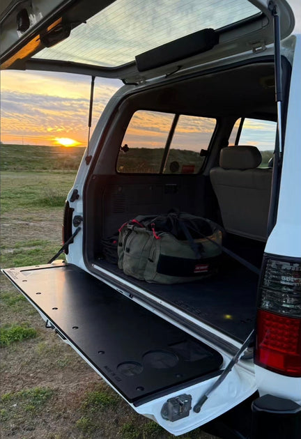 80 Series Toyota Landcruiser 1991-1997 overland tailgate insert