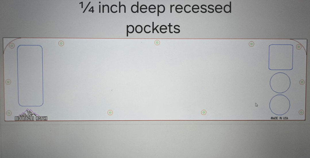 80 Series Toyota Landcruiser 1991-1997 overland tailgate insert